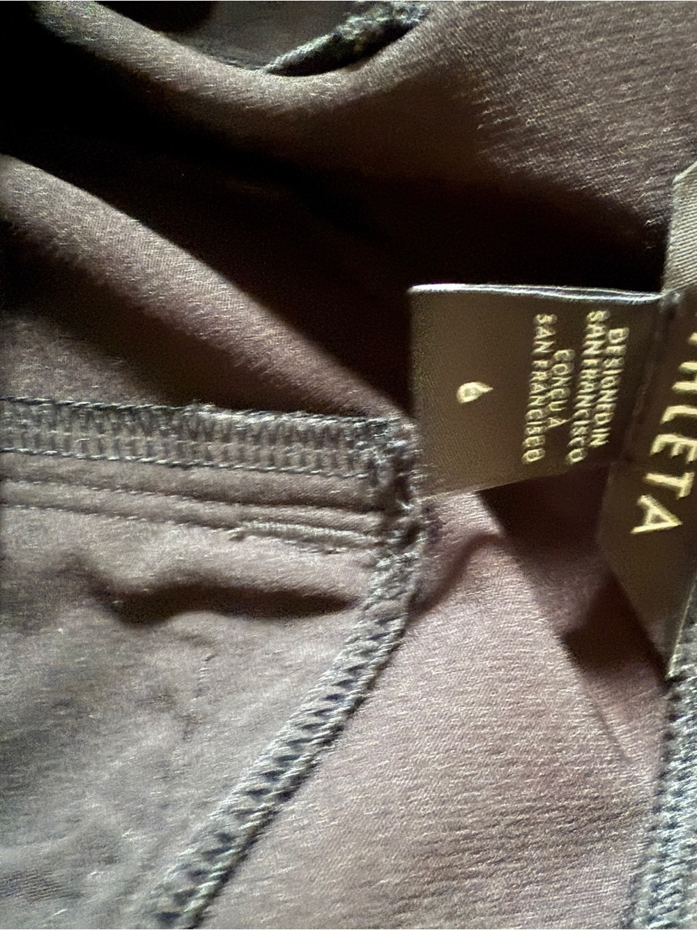 Athleta Black Endless High Rise Straight-Leg Pull-On Pants - Picture 9 of 9